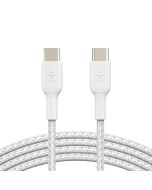 Belkin BOOST CHARGE braided USB-C to USB-C Cable 2M White