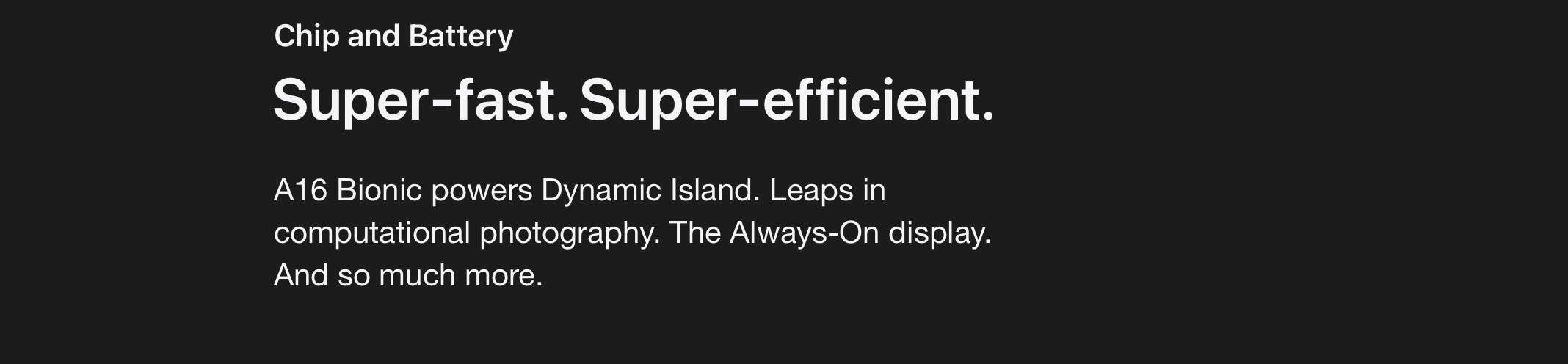 iPhone 14 Pro. Pro. Beyond.