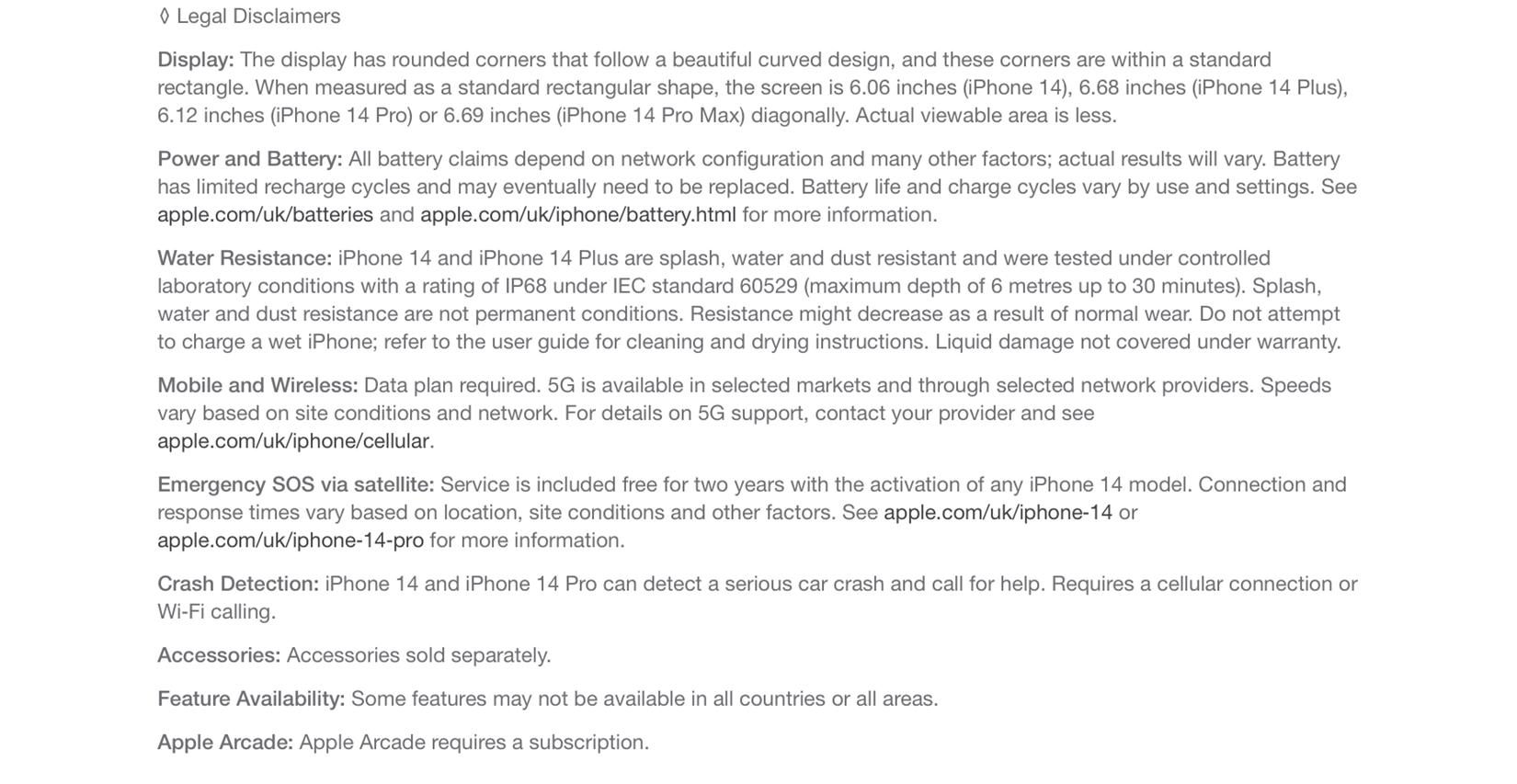 iPhone 14. Wonderfull.