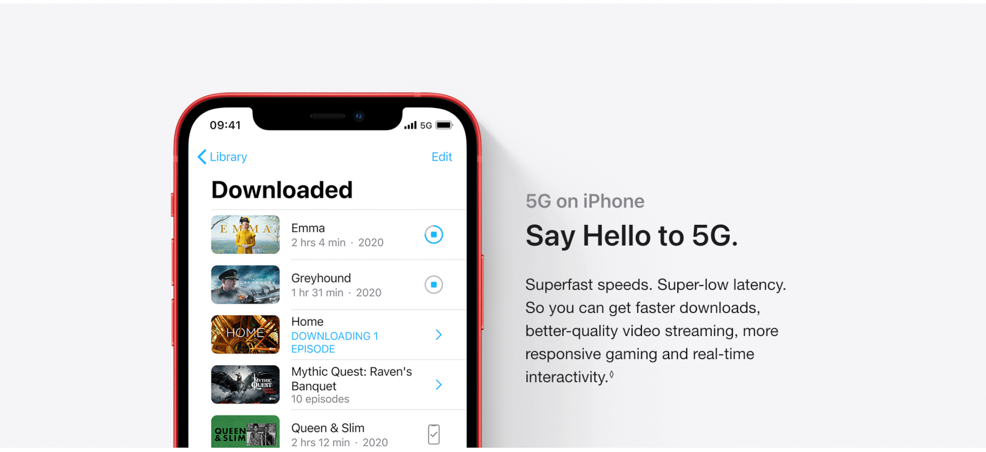 iPhone 12. Blast past fast.