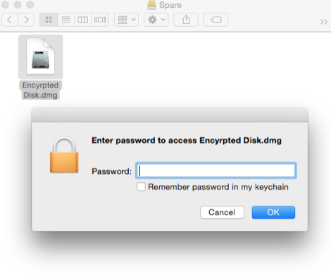 Creating an encrypted disk image 4